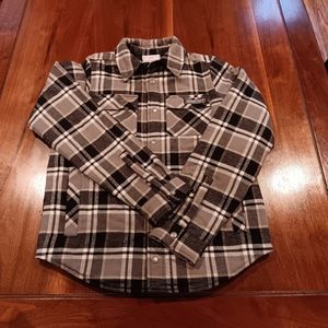 Obermeyer flannel shirt/coat